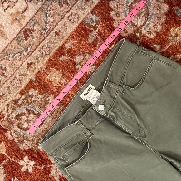 L’ AGENCE Affair High Rise 🫒 green Sz 29 - Picture 9 of 9
